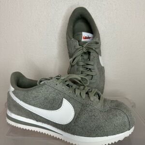 Nike Cortez Sneakers with White Logo